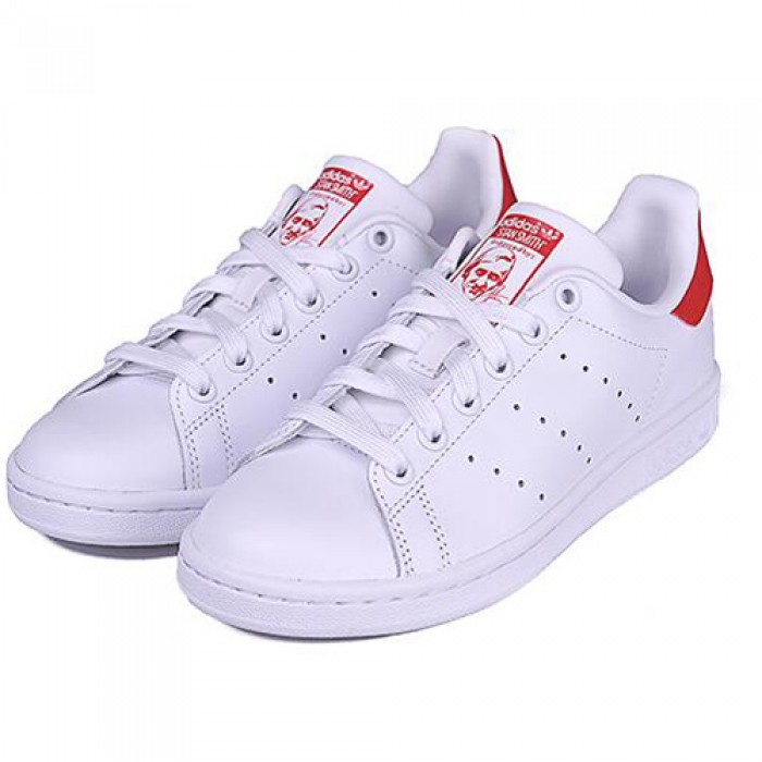 Stan smith Casual shoes straight shoes-White/Red
