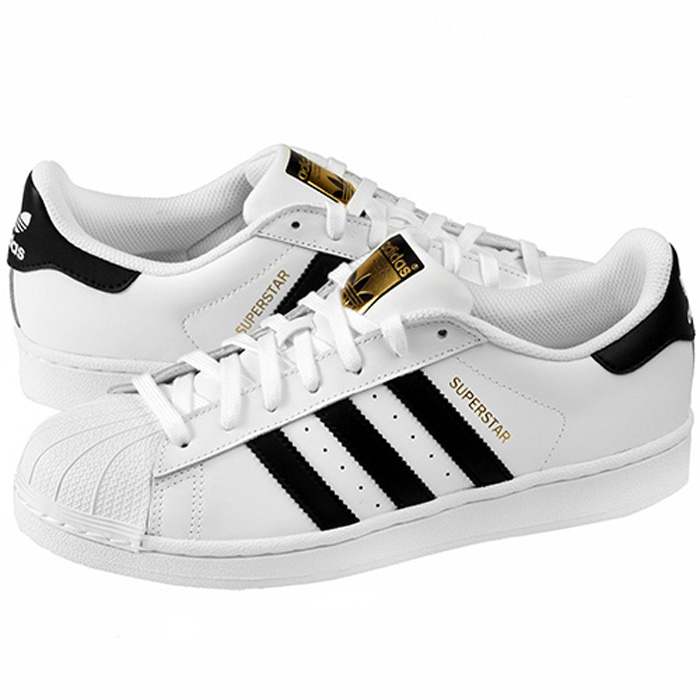 Superstar casual shoes shell straight shoes-White/Black
