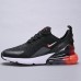 Air Max 270 Gradient Runing Shoes-Black/Red_34084