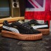 Puma Suede Platform core Running Shoes-Black_13602
