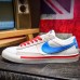 BLAZER LOW Stitching Color Running Shoes-White/Sky Blue_52377