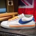 BLAZER LOW Stitching Color Running Shoes-White/Navy Blue_67578