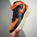 Travis Scott x Air Force 1 AF1 Running Shoes-Black/Orange_97485