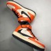 Travis Scott x Air Force 1 AF1 Running Shoes-White/Orange_54653