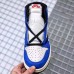 Air Jordan 1 Retro High OG Basketball Shoes-White/Blue_39916