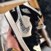 Air Jordan 1 Mid Equality Running Shoes-Black/White_89033
