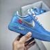 Crossover Air Force 1 x OW AF1 ‌Running Shoes-Blue_86584