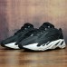 YEEZY BOOST 700 "Salt" Retro Clunky Sneaker ulzzang ins Running Shoes-Black/White_25957