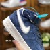 Air Force 1 Mid '07 3M AF1 Running Shoes-Navy Blue/White_56276
