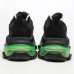 Balenciaga Triple-S Sneaker 17FW Clunky Sneaker ulzzang ins Running Shoes-Black/Green_14099