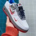 Air Force 1script swoosh AF1 Running Shoes-White/Gray_56145