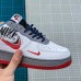 Air Force 1script swoosh AF1 Running Shoes-White/Gray_56145