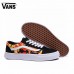 Vans Classic Old Skool 19 Running Shoes-Black/Orange_74532