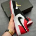 Crossover Air Jordan 1 Low AJ1 Running Shoes-Black/Red_58615