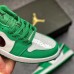 Crossover Air Jordan 1 Low AJ1 Running Shoes-Green/White_66506
