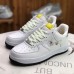 Air Force 1 AF1 x PMO Running Shoes-White/Yellow_42855