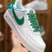 Air Force 1 AF1 Running Shoes-White/Green_64080