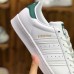 Adidas SUPERSTAR Running Shoes-White/Green_38365