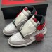 Crossover Air Jordan 1 Light Smoke Grey Running Shoes-White/Gray-2094342