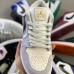 Crossover Air Jordan 1 Retro Low AJ1 Running Shoes-Gray/White-7539188