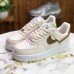 Air Force 1 '07 LX"Vandalized Sail" AF1 Running Shoes-White/Brown-3583115