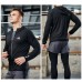Adidas 4 Piece Set Quick drying For men's Running Fitness Sports Wear Fitness Clothing men Training Set Sport Suit-5871399