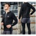 Adidas 4 Piece Set Quick drying For men's Running Fitness Sports Wear Fitness Clothing men Training Set Sport Suit-3725235