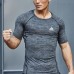 Adidas 2 Piece Set Quick drying For men's Running Fitness Sports Wear Fitness Clothing men Training Set Sport Suit-138513