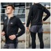 Adidas 5 Piece Set Quick drying For men's Running Fitness Sports Wear Fitness Clothing men Training Set Sport Suit-7272933