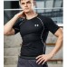 Under Armour 5 Piece Set Quick drying For men's Running Fitness Sports Wear Fitness Clothing men Training Set Sport Suit-910064