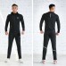 Adidas 3 Piece Set Quick drying For men's Running Fitness Sports Wear Fitness Clothing men Training Set Sport Suit-5272619