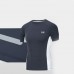 Under Armour 3 Piece Set Quick drying For men's Running Fitness Sports Wear Fitness Clothing men Training Set Sport Suit-5048839