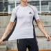 Adidas 2 Piece Set Quick drying For men's Running Fitness Sports Wear Fitness Clothing men Training Set Sport Suit-4890527