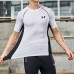 Under Armour 2 Piece Set Quick drying For men's Running Fitness Sports Wear Fitness Clothing men Training Set Sport Suit-3889117