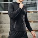 Under Armour 4 Piece Set Quick drying For men's Running Fitness Sports Wear Fitness Clothing men Training Set Sport Suit-2347464