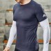 Adidas 3 Piece Set Quick drying For men's Running Fitness Sports Wear Fitness Clothing men Training Set Sport Suit-8775424