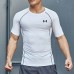 Under Armour 2 Piece Set Quick drying For men's Running Fitness Sports Wear Fitness Clothing men Training Set Sport Suit-6319362