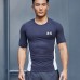 Under Armour 3 Piece Set Quick drying For men's Running Fitness Sports Wear Fitness Clothing men Training Set Sport Suit-5930996