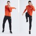 Adidas 3 Piece Set Quick drying For men's Running Fitness Sports Wear Fitness Clothing men Training Set Sport Suit-5704237