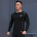 Under Armour 3 Piece Set Quick drying For men's Running Fitness Sports Wear Fitness Clothing men Training Set Sport Suit-6609491