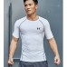 Under Armour 4 Piece Set Quick drying For men's Running Fitness Sports Wear Fitness Clothing men Training Set Sport Suit-8206654