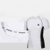 Adidas 4 Piece Set Quick drying For men's Running Fitness Sports Wear Fitness Clothing men Training Set Sport Suit-6824245