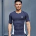Under Armour 4 Piece Set Quick drying For men's Running Fitness Sports Wear Fitness Clothing men Training Set Sport Suit-6362413