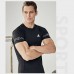 Adidas 5 Piece Set Quick drying For men's Running Fitness Sports Wear Fitness Clothing men Training Set Sport Suit-5446373