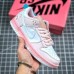 SB Dunk Low Running Shoes-White/Pink-4026254