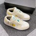Air Jordan 1 Low Running Shoes-Gray/Yellow-3092077