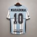 Retro 2001 Argentina Maradona #10 Commemorative Edition short sleeve training suit-7403966