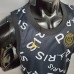 PSG Air JORDAN PSG Joint Edition Black short sleeve training suit-4800148