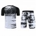2021 Juventus White Black Training Suit (Shirt + Pant)-1474446