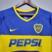Retro Long Sleeve Boca Juniors 03/04 home short sleeve training suit-258434